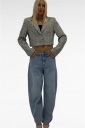 giacchina crop con bottone muse